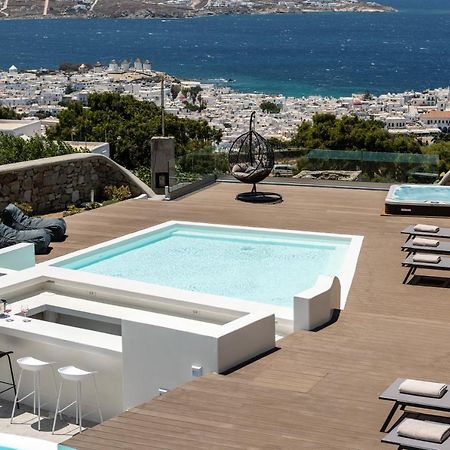 Villa In Mykonos - 6 Bedroom - 1Km From Mykonos Town - Infinity Pool - Sunset View Dış mekan fotoğraf