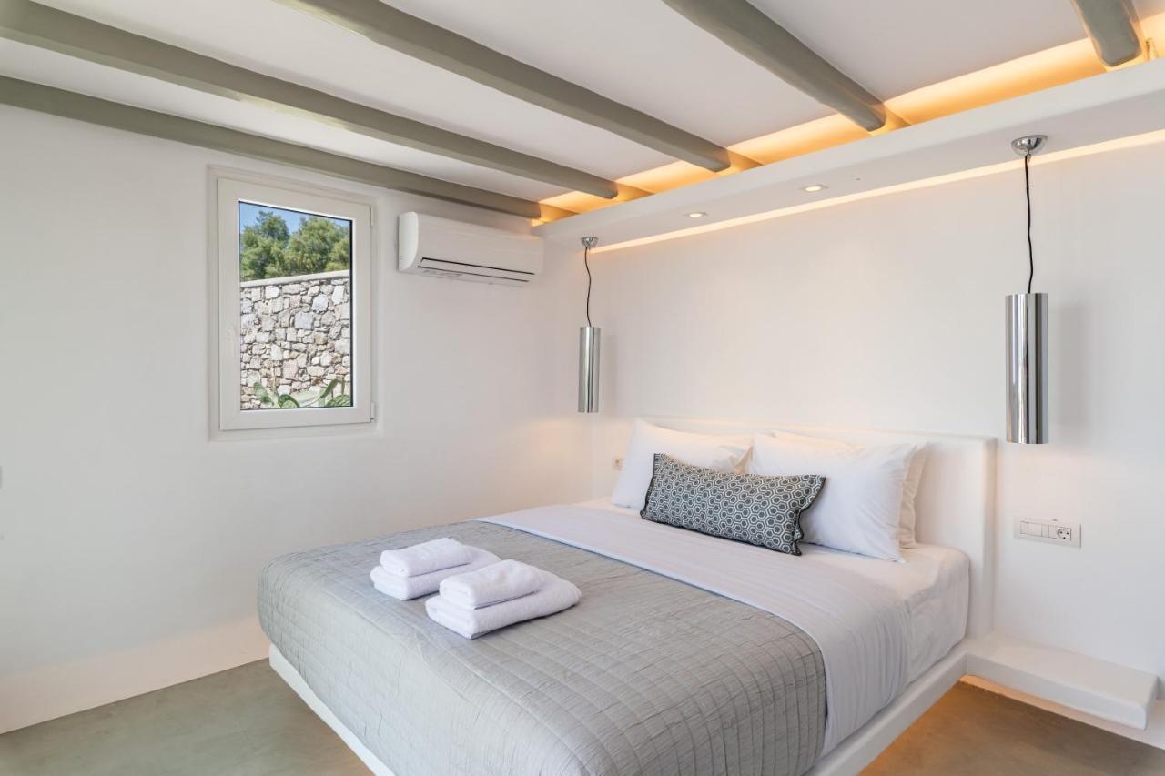 Villa In Mykonos - 6 Bedroom - 1Km From Mykonos Town - Infinity Pool - Sunset View Dış mekan fotoğraf